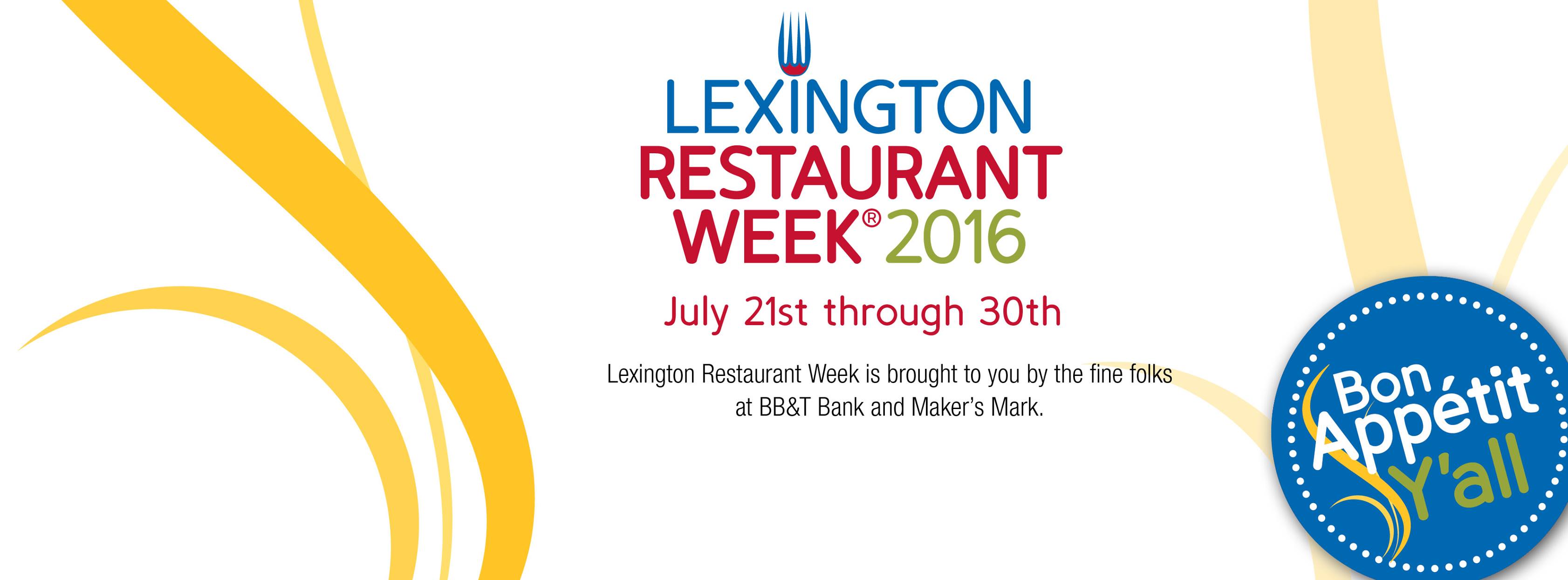 lexington restaurant week 2016