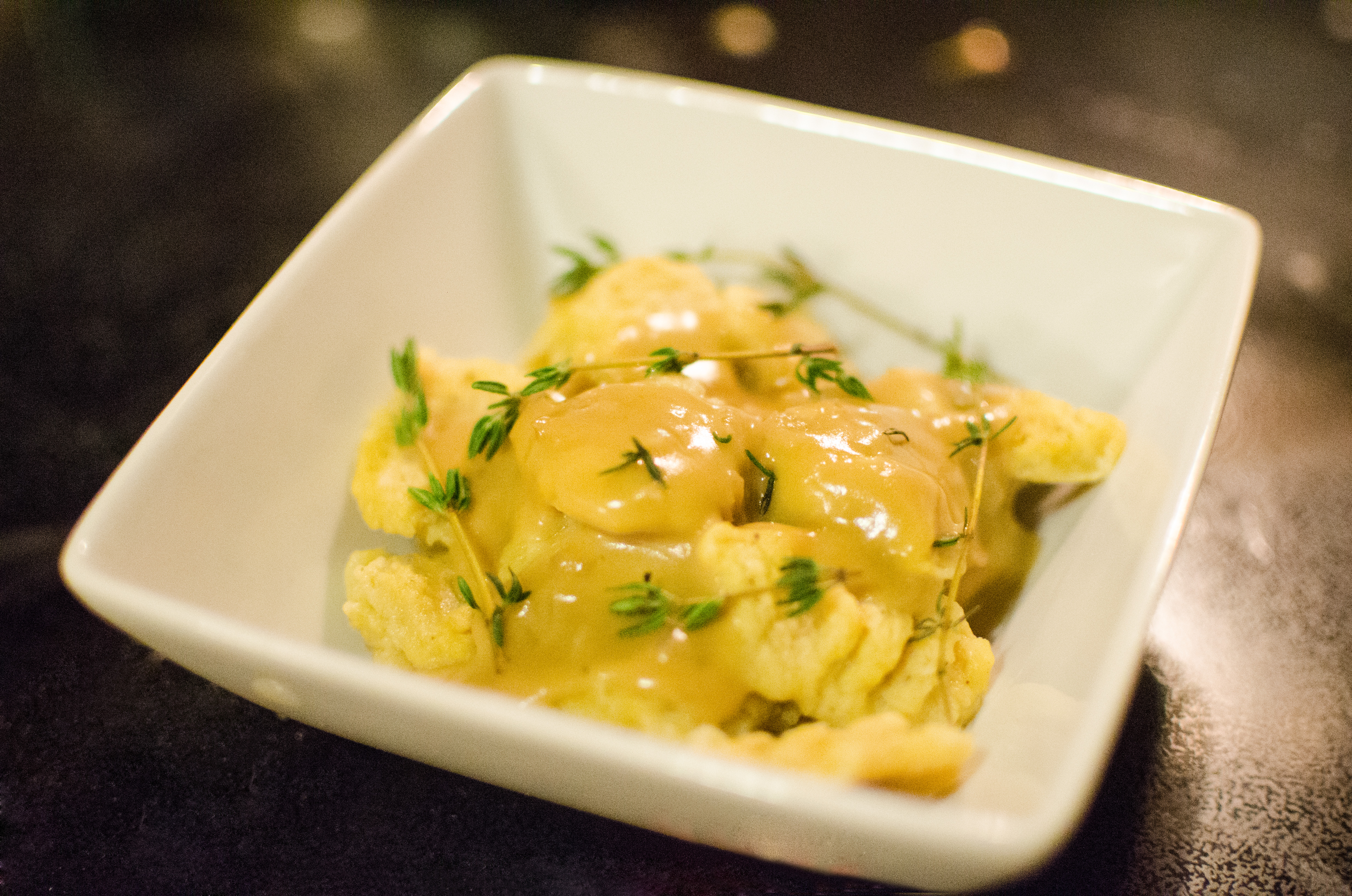 butternut squash gnocchi bourbon cream sauce