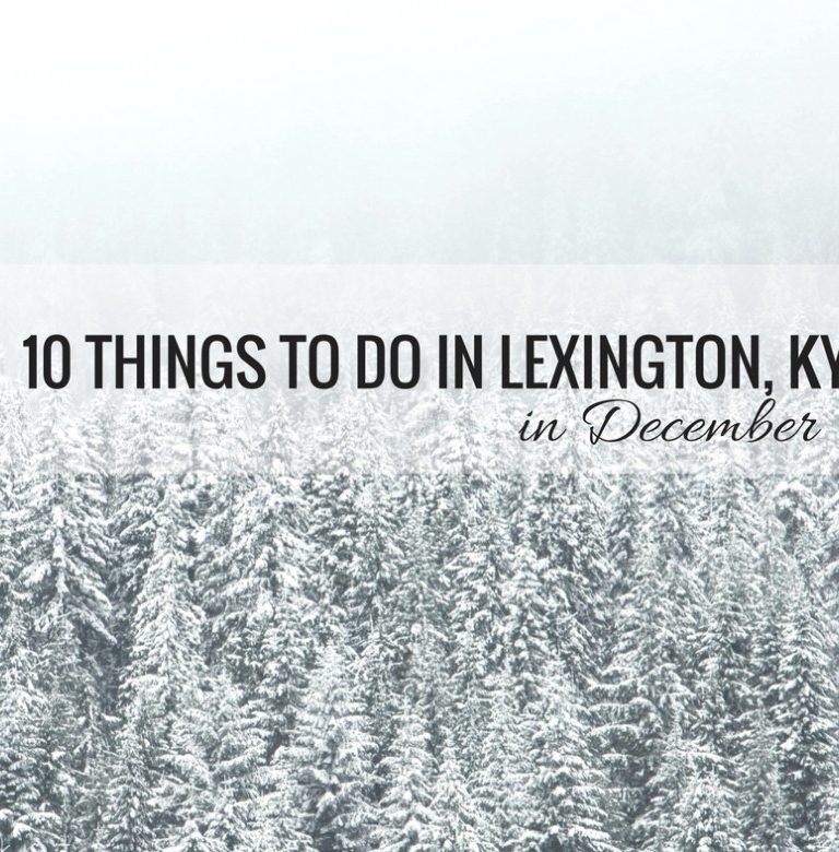 10 things to do in lexington, ky winter