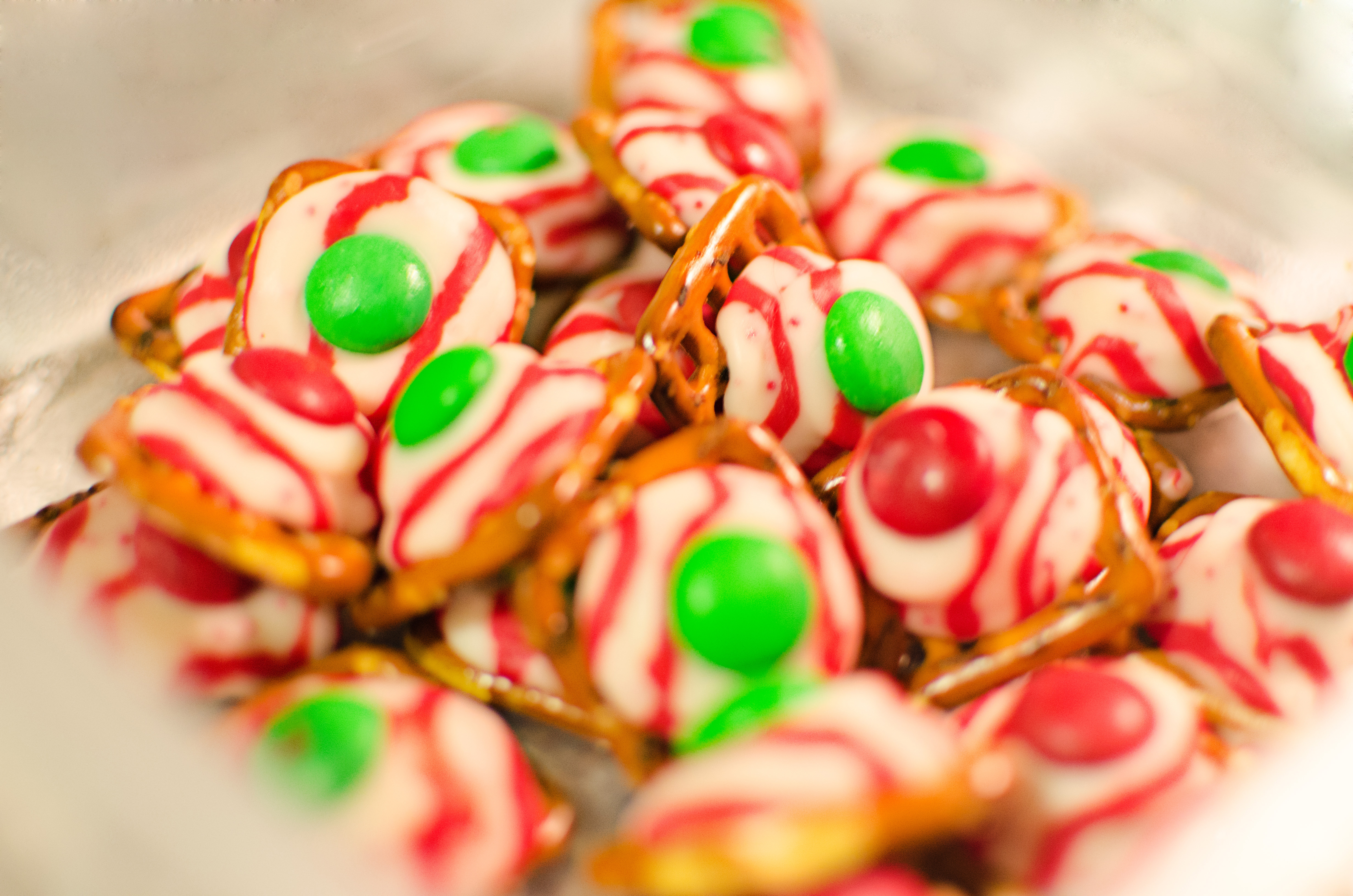 christmas pretzels