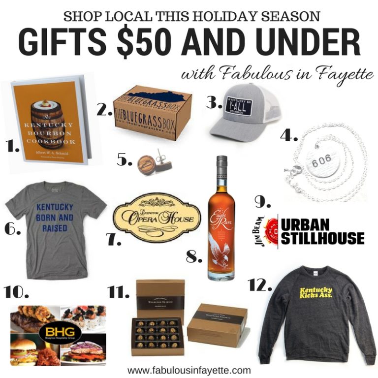 shop local kentucky gifts $50 and under