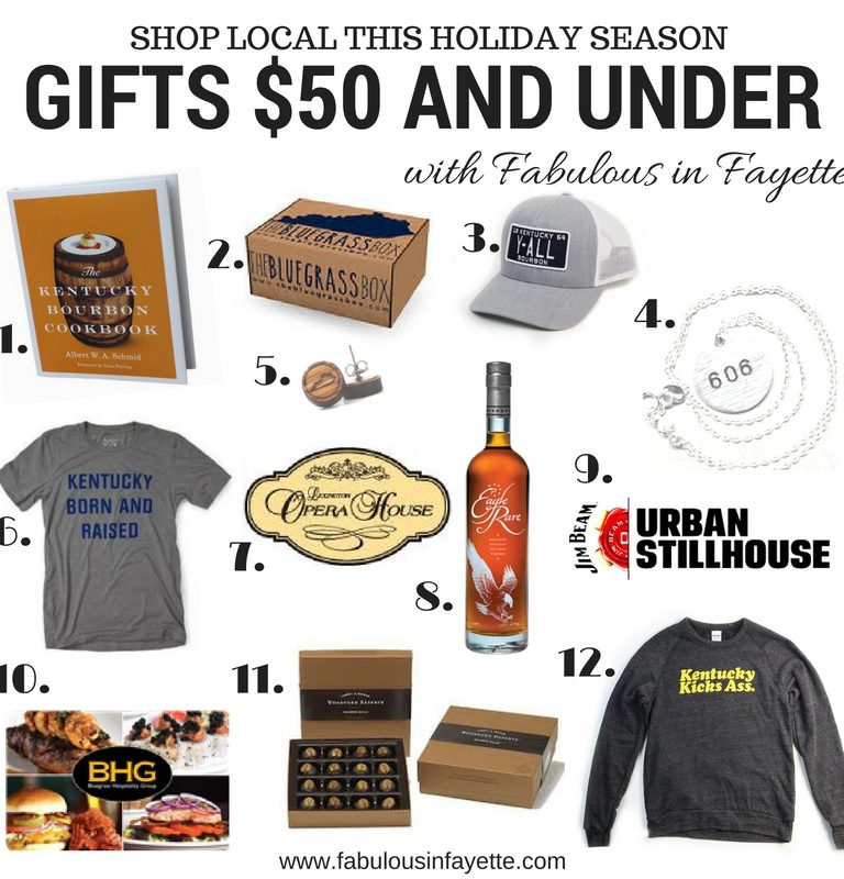 shop local kentucky gifts $50 and under