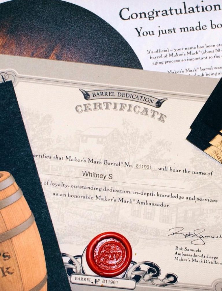 maker's mark ambassador packet