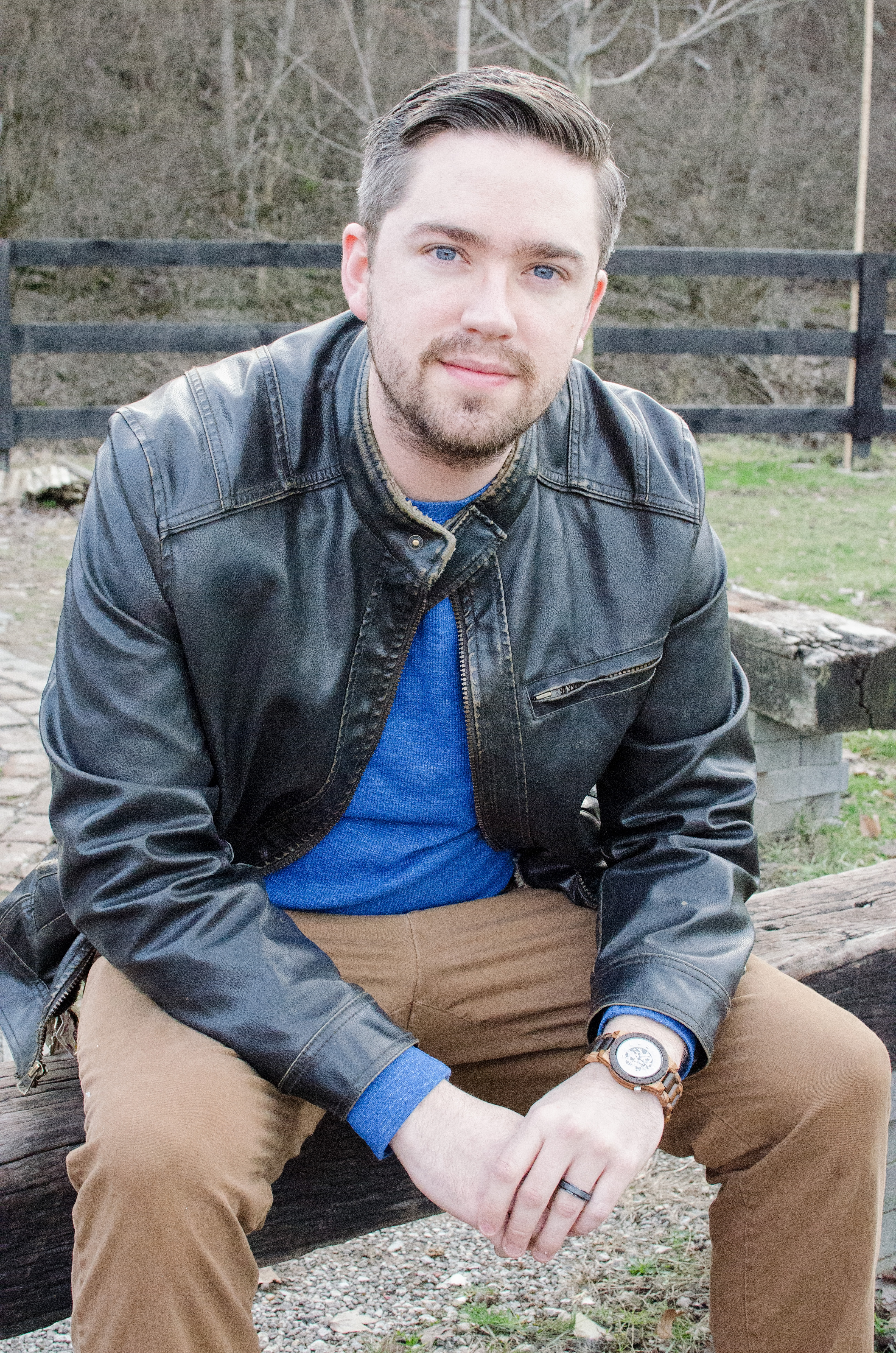 jord men's wood watch in the distillery district