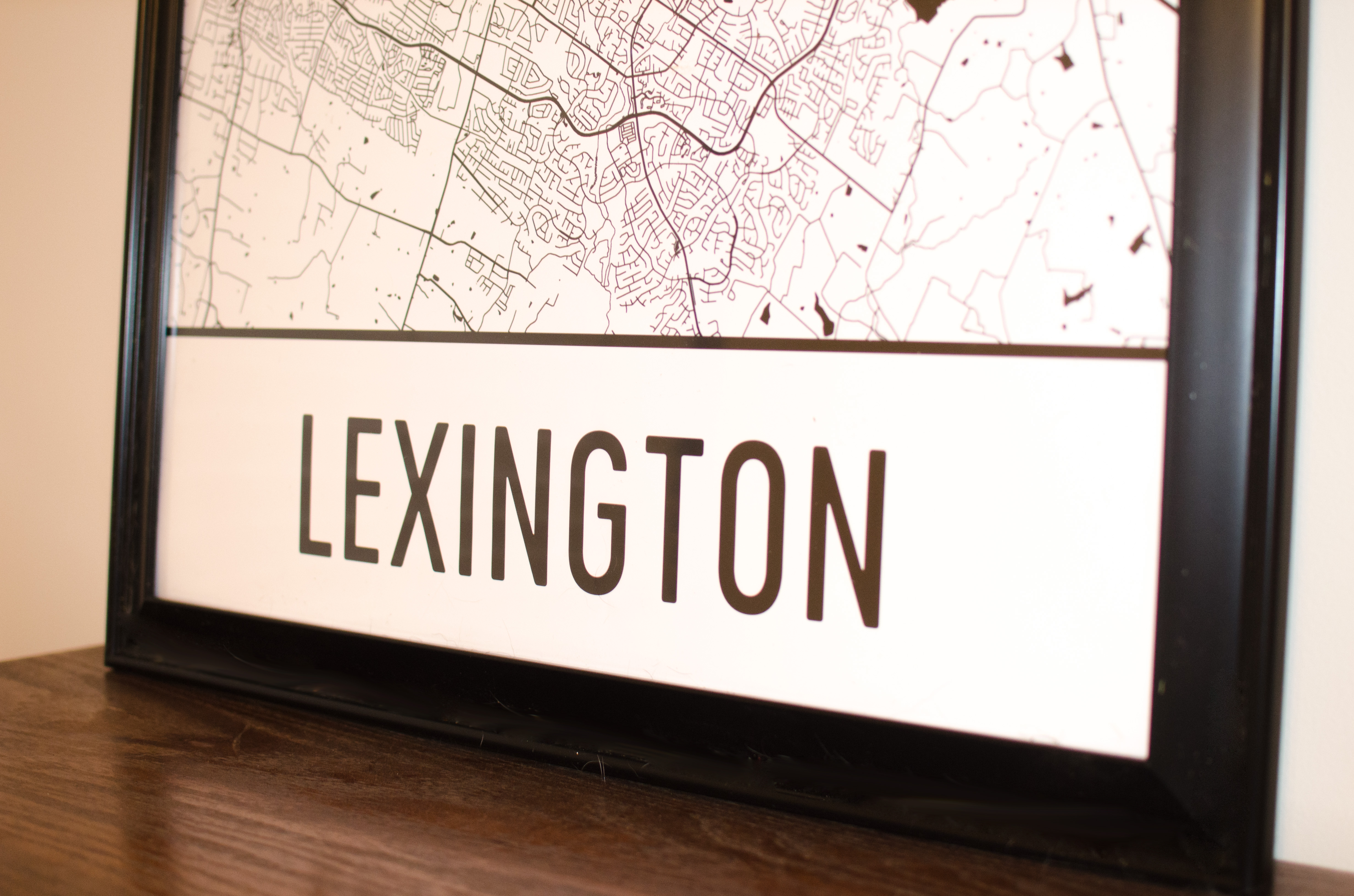 lexington kentucky map