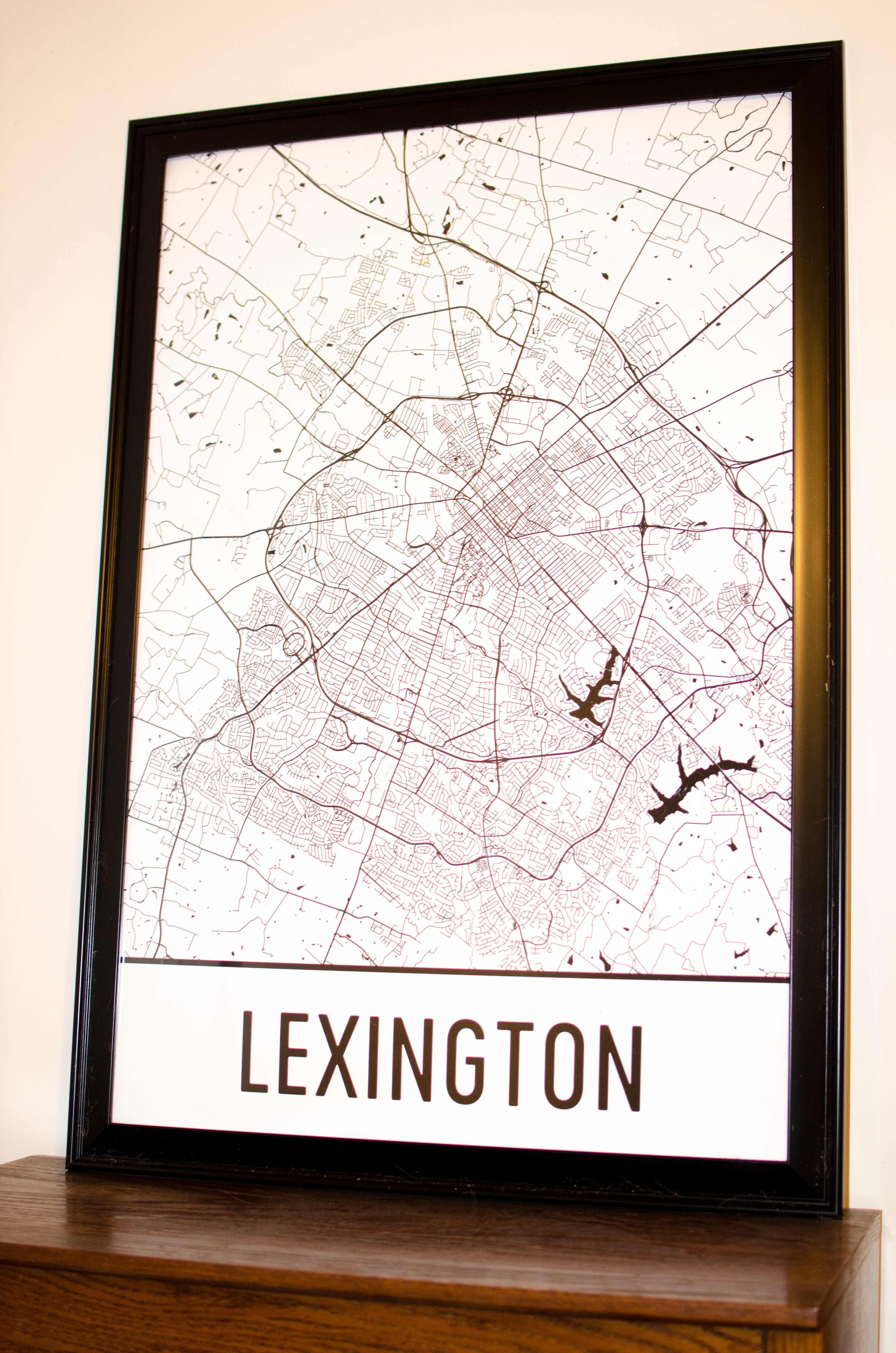 lexington kentucky map