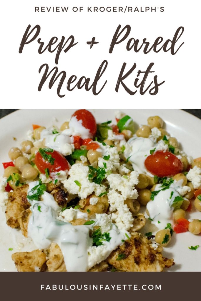Did you know that Kroger and Ralph's have a brand spankin' new product to take the fuss out of dinner? This Prep + Pared meal kits come pre-prepared and pre-measured, so the only thing you have to do is assemble and cook. Plus, they are delicious and super affordable!