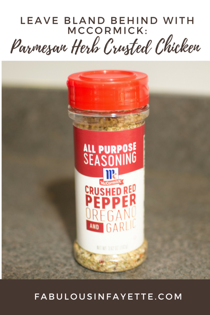 #ad Disclosure: This shop has been compensated by Collective Bias, Inc. and its advertiser. All opinions are mine alone. #LeaveBlandBehind #CollectiveBias. I do the majority of the cooking in my house and I love trying out new seasonings to flavor my dishes with. One thing I can't stand is bland food. My pantry is full of dozens and dozens of different seasonings and spices. I have everything from sea salt to smoked paprika to cumin to nutmeg, so I was excited to try out the new McCormick Crushed Red Pepper, Oregano & Garlic All Purpose Seasoning. It's all the flavor that you could want in just one bottle!