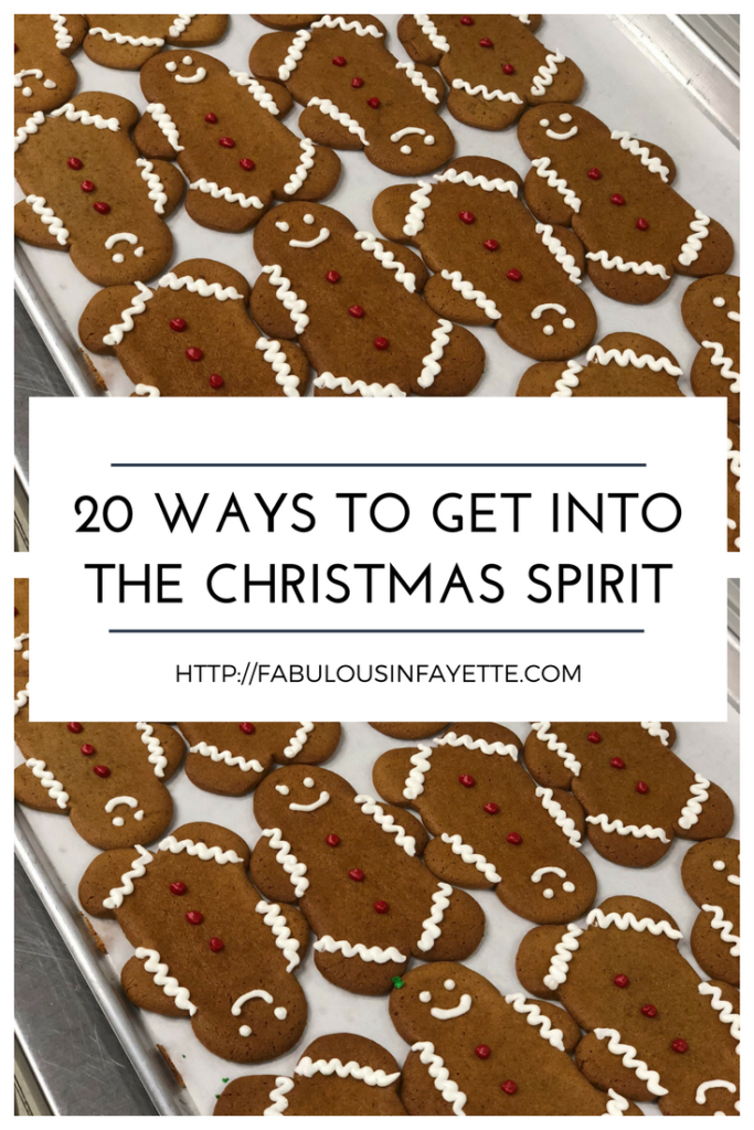 20 ways to get into the christmas spirit