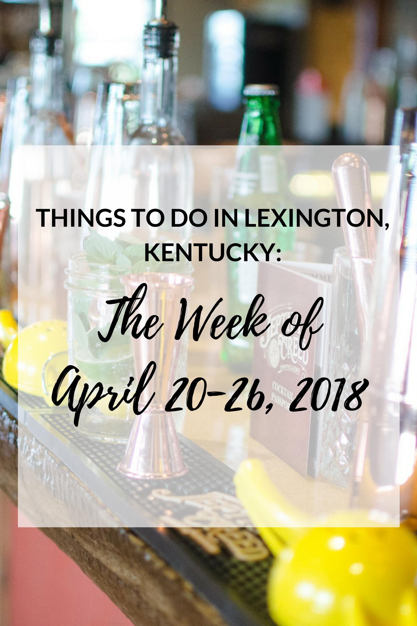 It's Friday! Here is another list of some events happening in the coming week in Lexington, Kentucky. There's a little something for everyone, and some of these events are bound to keep you entertained! #sharethelex #lexingtonky #kentucky #travelky #travel #visitlex