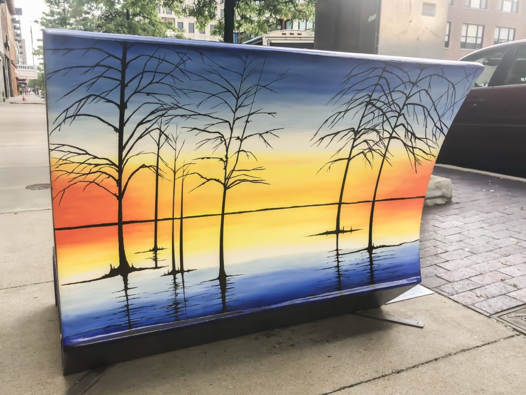 In the summer of 2018, Arts Connect, LexArts and The Carnegie Center for Literacy and Learning has made Lexington more colorful with their collaborative project, Book Benches.​ Book Benches are thirty five book-shaped functional benches that are placed throughout downtown Lexington to celebrate Kentucky's literary heritage, to encourage reading, and provide a place for rest. Each bench is illustrated and themed around different works by Kentucky authors and will remain on display for the duration of the summer. #sharethelex #art #painting #artist #author #book #lexingtonky #kentucky #visitlex #bench