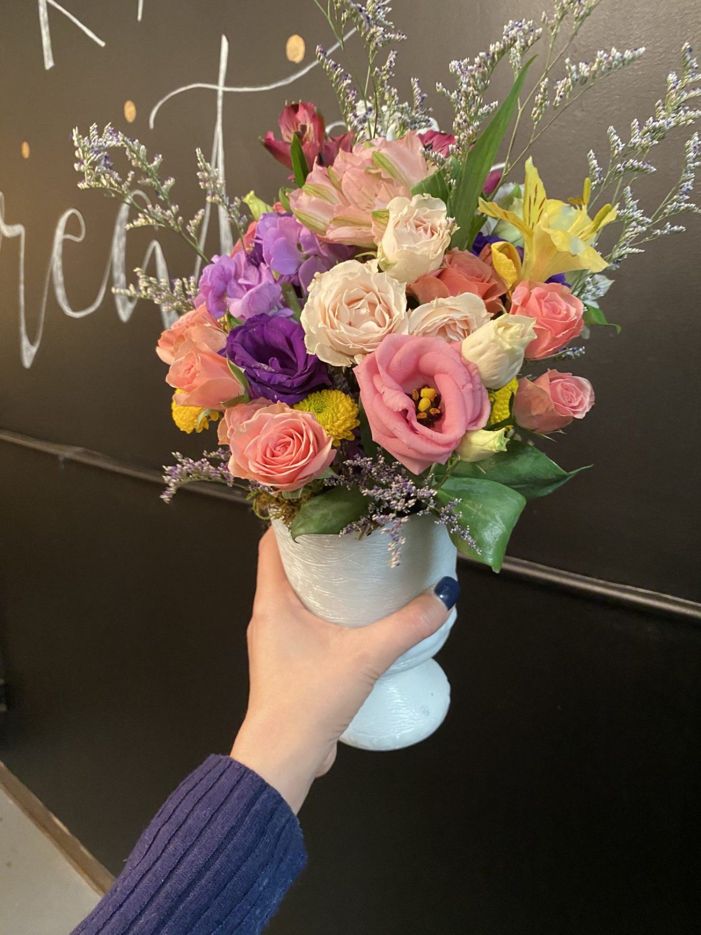 flowers in a vase