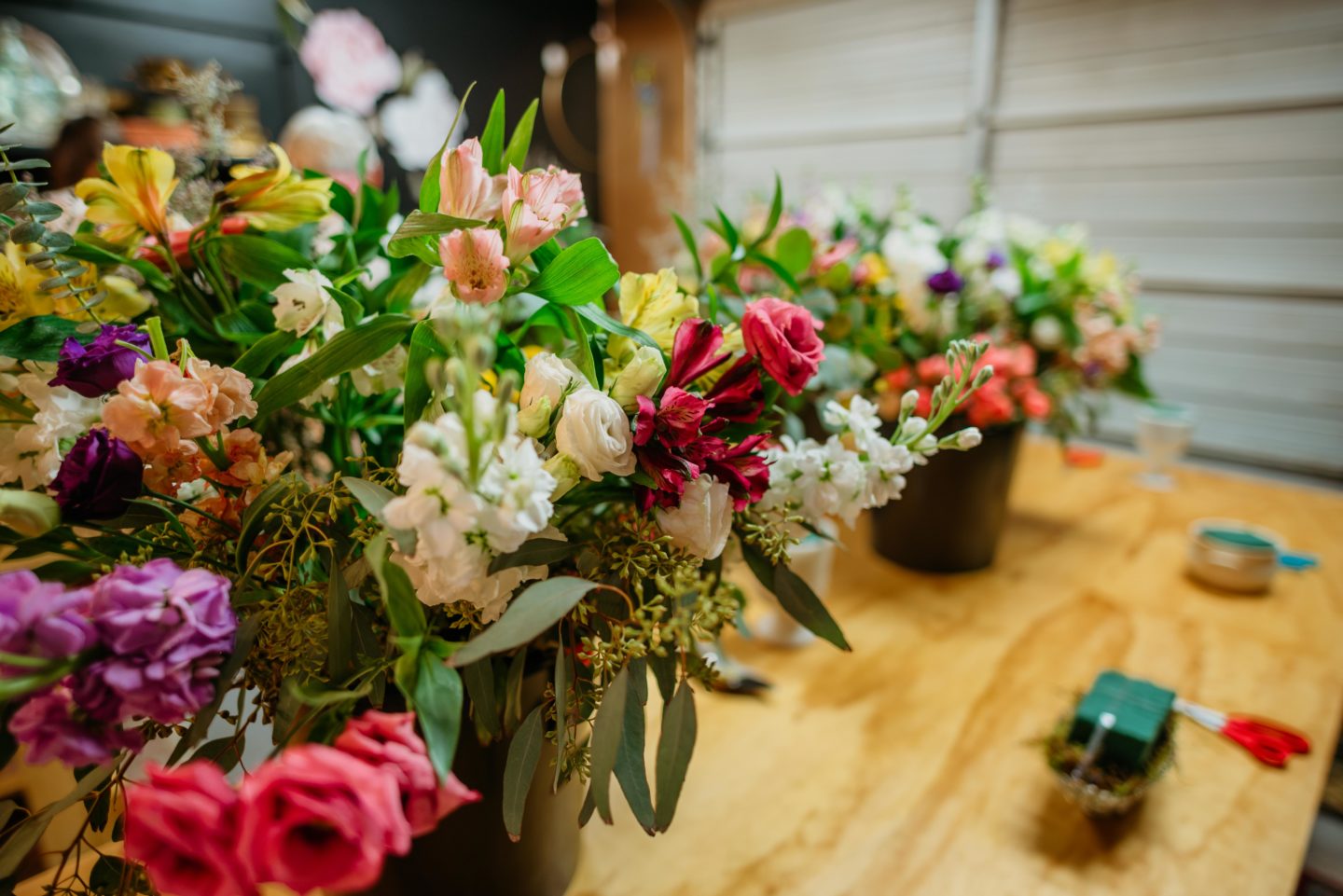 flowers and blooms on a table