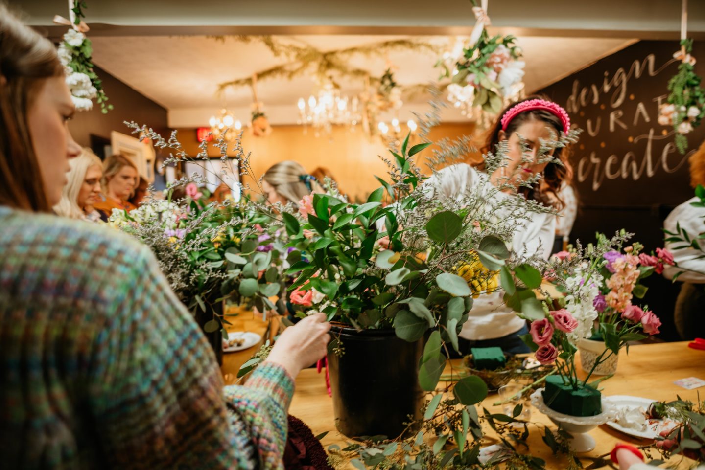 flower making workshop