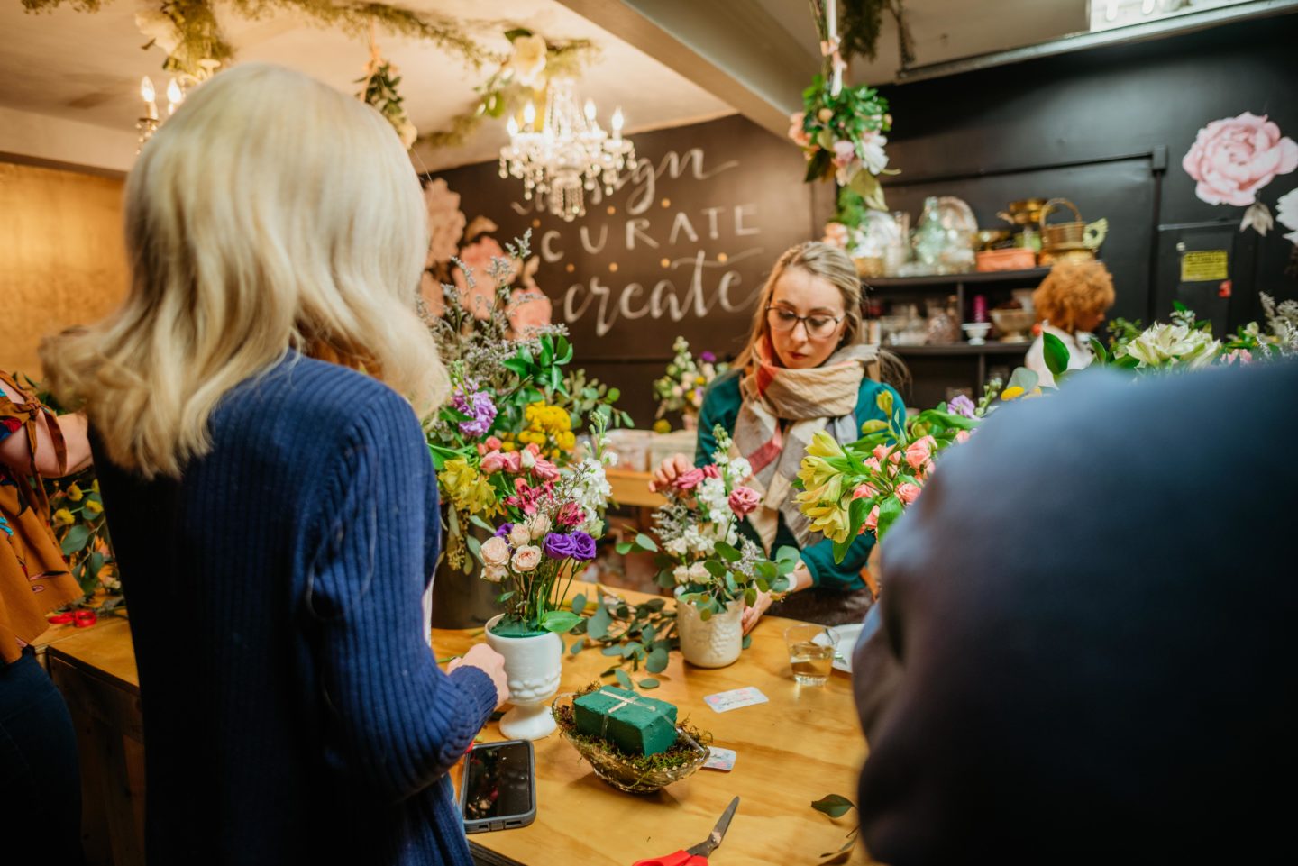 flower making workshop