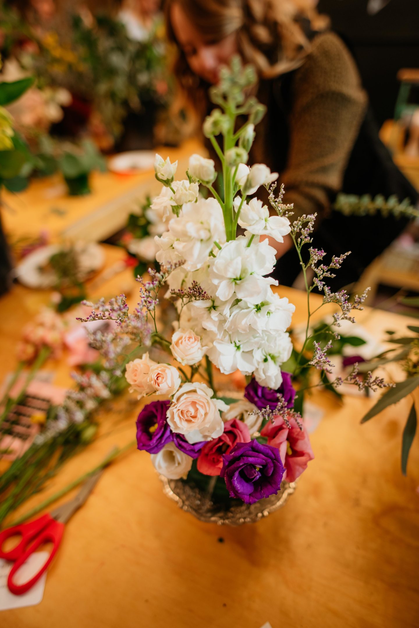 flower making workshop