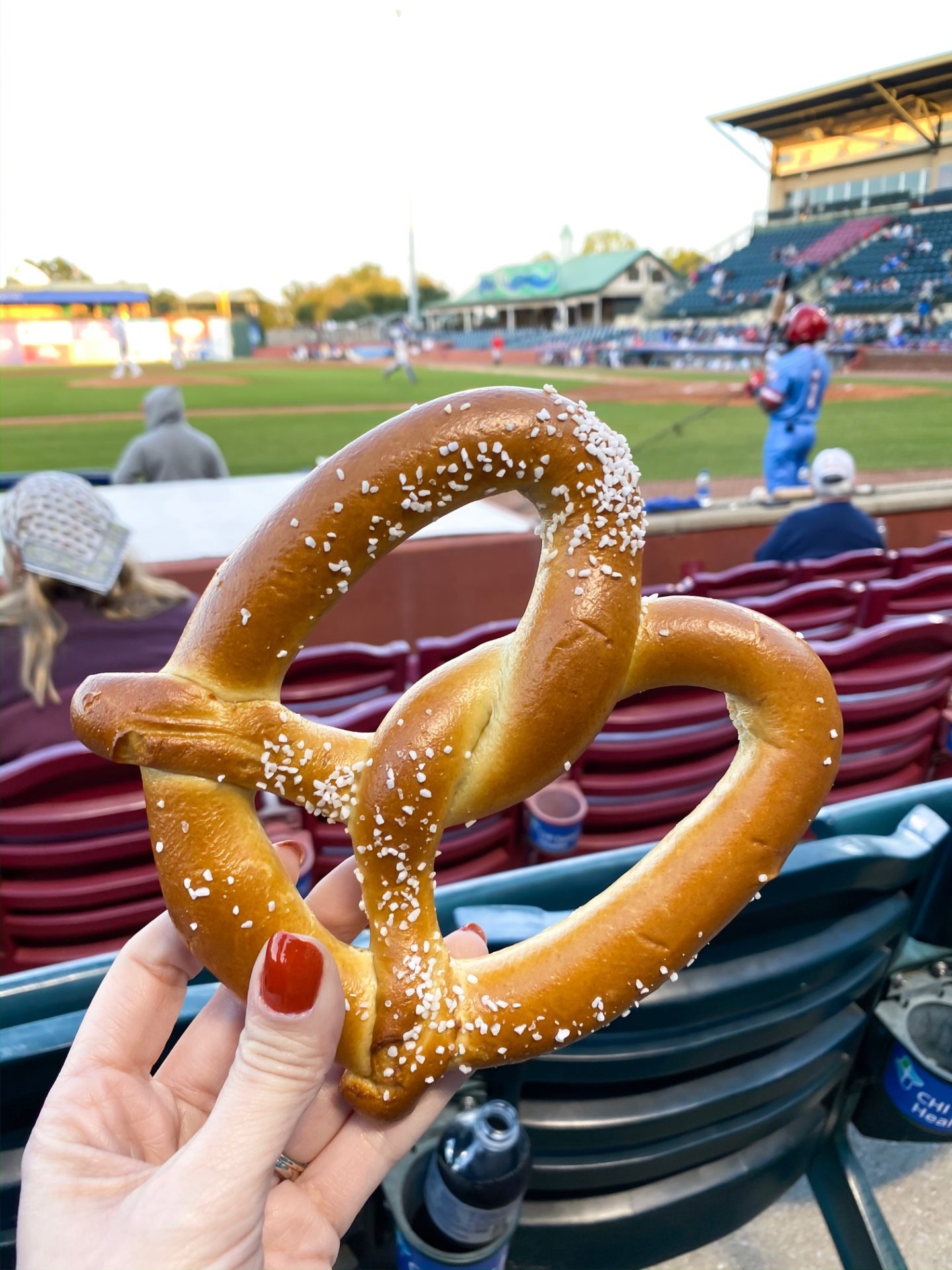 pretzel at the ballp